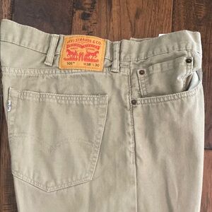 Levi's Khaki Jeans